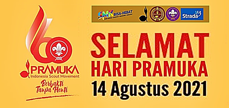 Upacara Virtual Peringatan Hari Pramuka