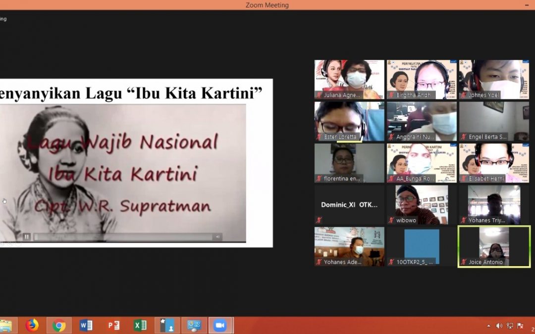 Serunya Peringatan Hari Kartini Secara Virtual