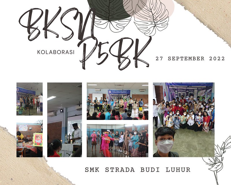 Penutupan Bulan Kitab Suci Nasional Kolaborasi  Projek Penguatan Profil Pelajar Pancasila dan Budaya Kerja 2022